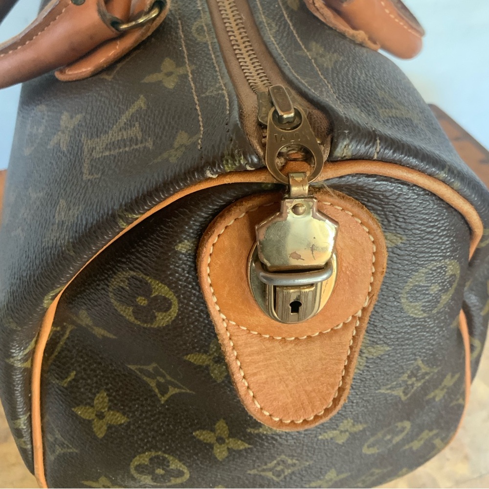 Louis Vuitton French Company Speedy 30 Vintage🤎 - Picture 4 of 16